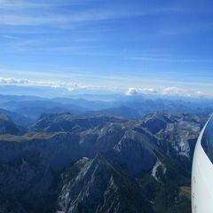 Flugwegposition um 10:41:34: Aufgenommen in der Nähe von Gußwerk, Österreich in 2815 Meter